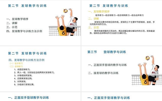 掌握排球基础技术，打造出色表现（关键技术动作要领揭秘，助你脱颖而出）