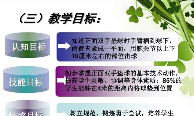 掌握垫球技巧，提升排球水平（学会正确的垫球动作，打好每一个回合）