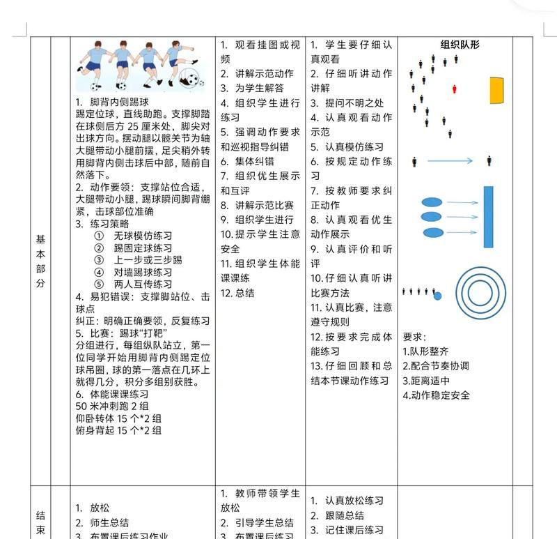儿童足球课教学技巧精要（培养孩子对足球的兴趣和技能的关键方法）